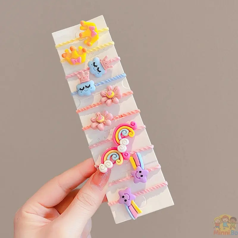 Children Small Cute Rubber Bands Minni Bo
