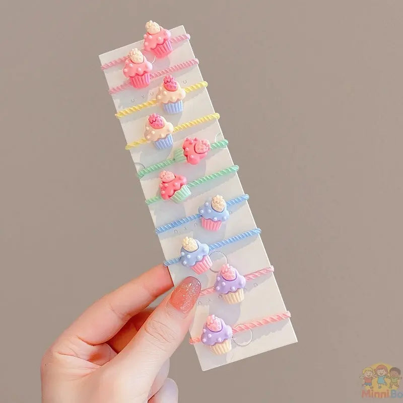 Children Small Cute Rubber Bands Minni Bo