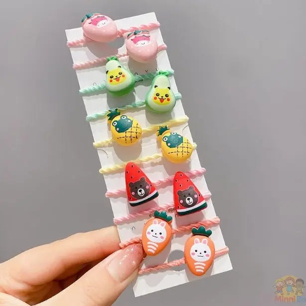 Children Small Cute Rubber Bands Minni Bo