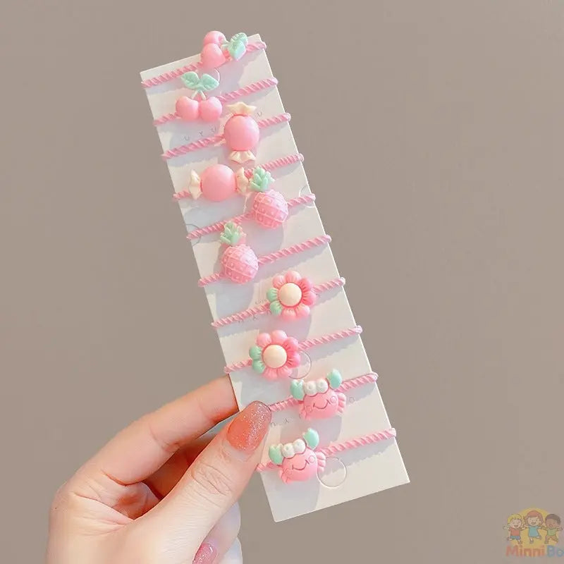 Children Small Cute Rubber Bands Minni Bo