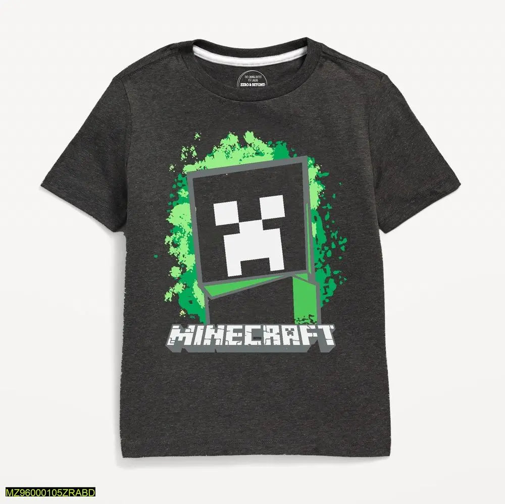 Zero & Beyond-Minecraft T-Shirt Minni Bo