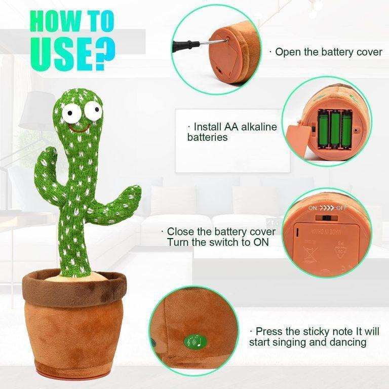 Singing Dancing Cactus Minni Bo